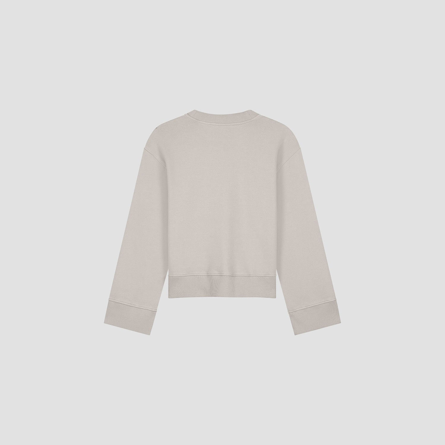 Retro Logo Crewneck - Cement