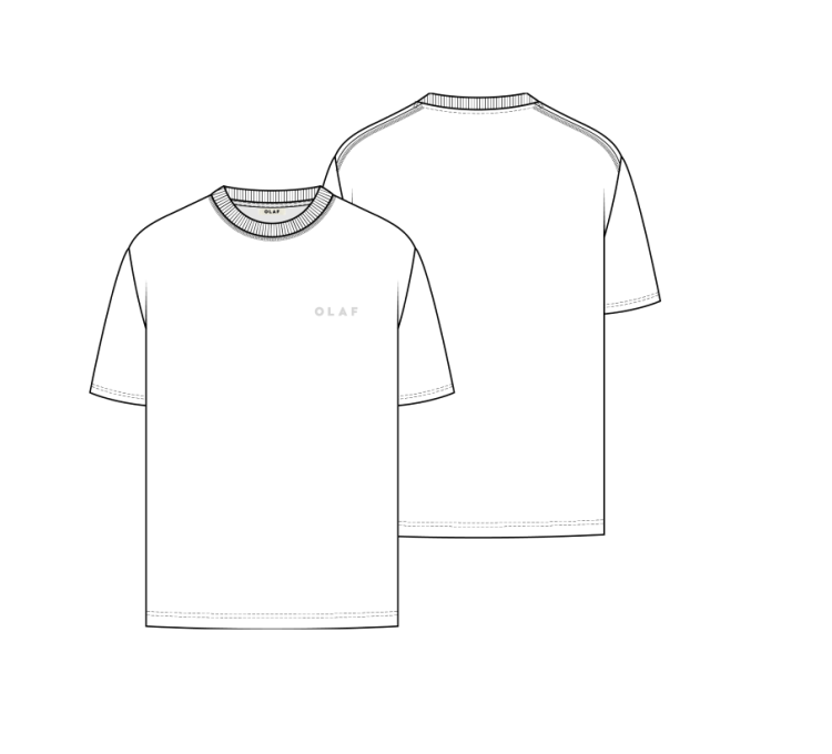 STUDIO TEE | OPTICAL WHITE