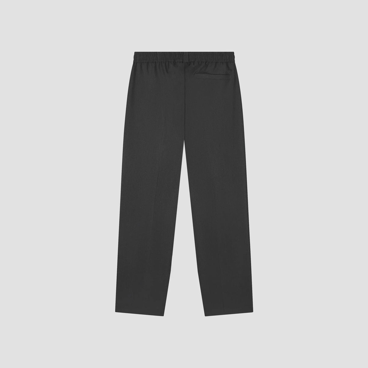 SLIM ELASTICATED PANT | CHARCOAL