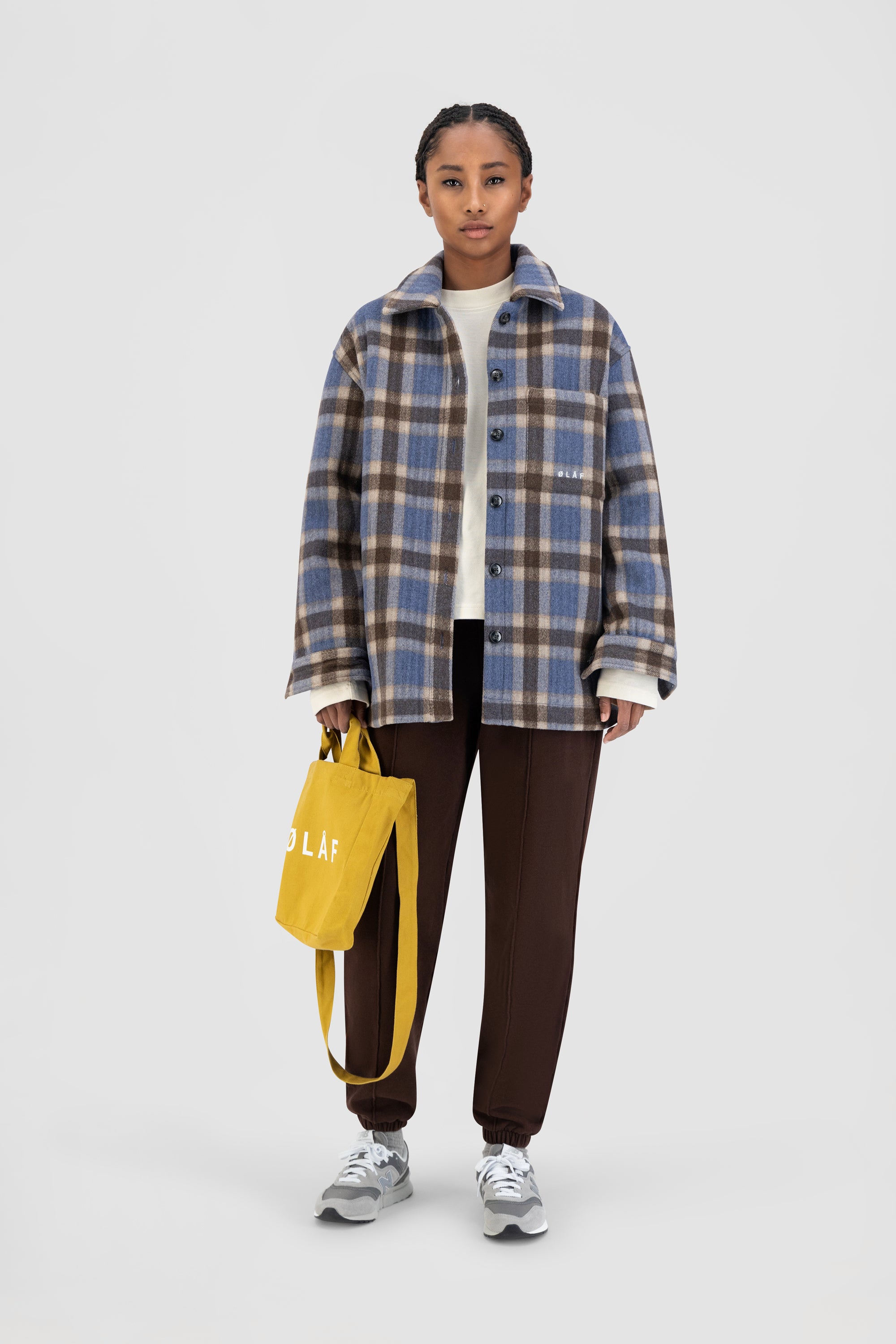 WMN Plaid Shacket - Multi