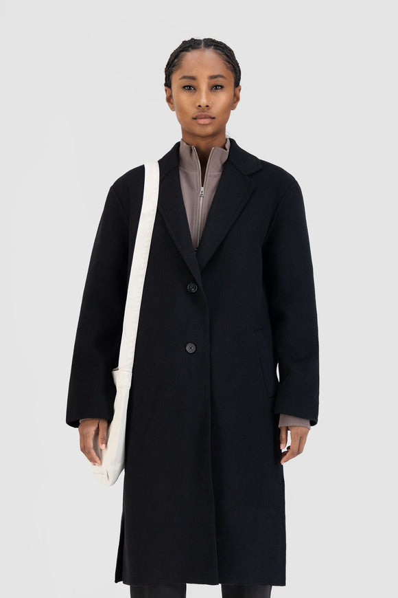 ØLÅF WMN Wool Coat - Black