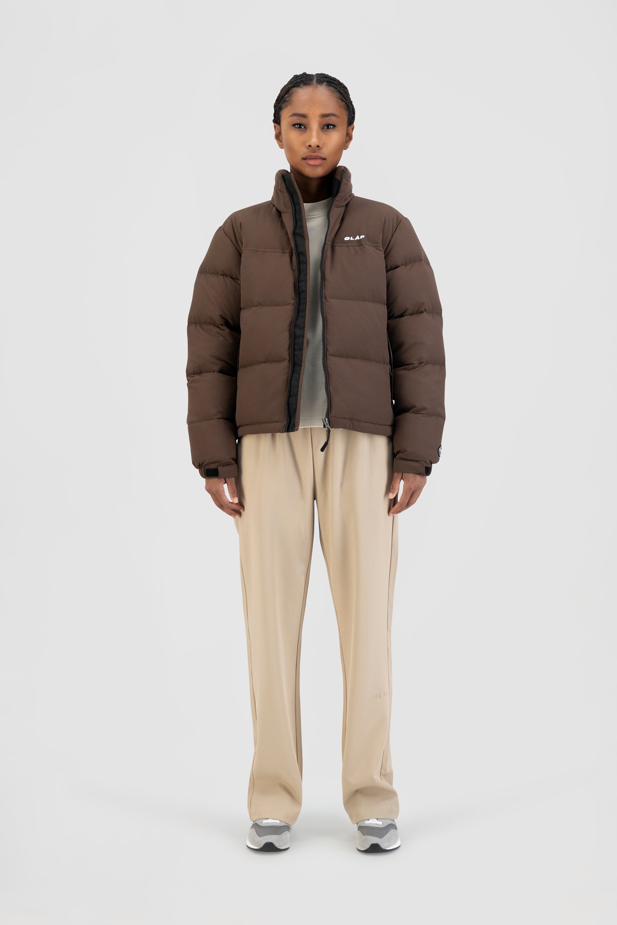 WMN Puffer Jacket - Chocolate