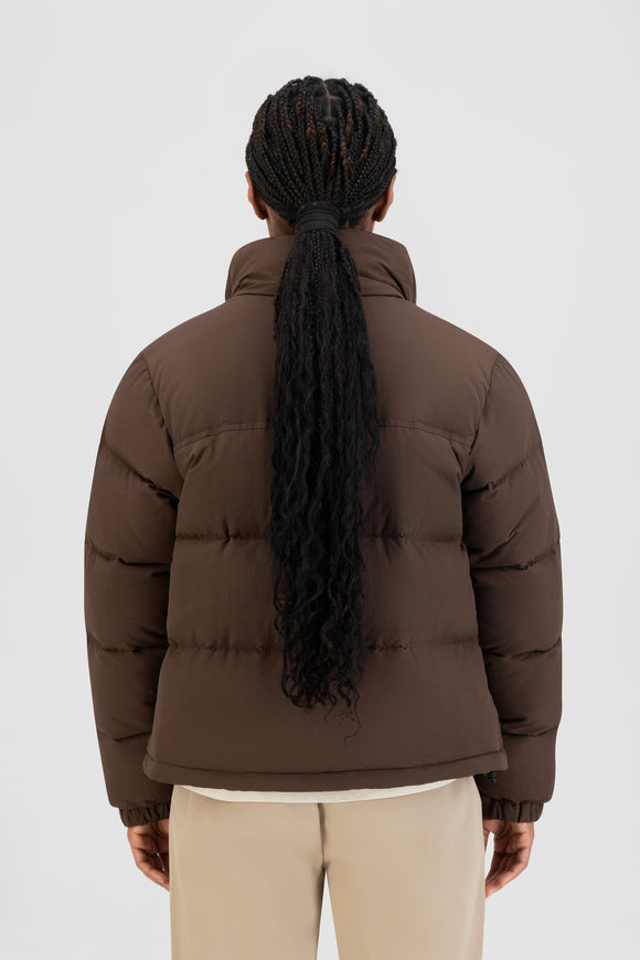 WMN Puffer Jacket - Chocolate