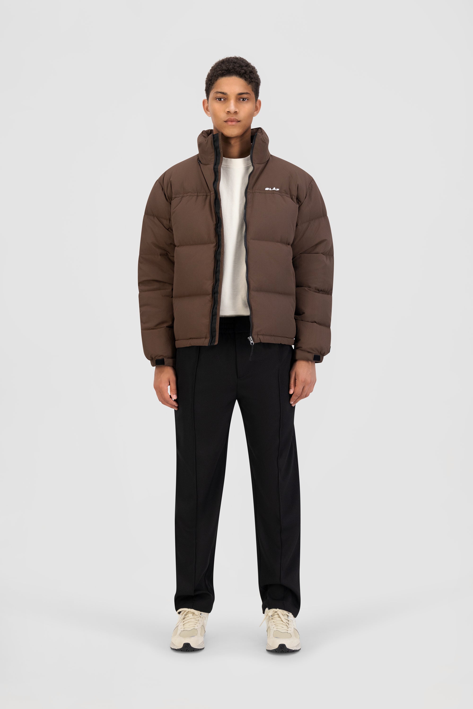 Puffer Jacket - Chocolate
