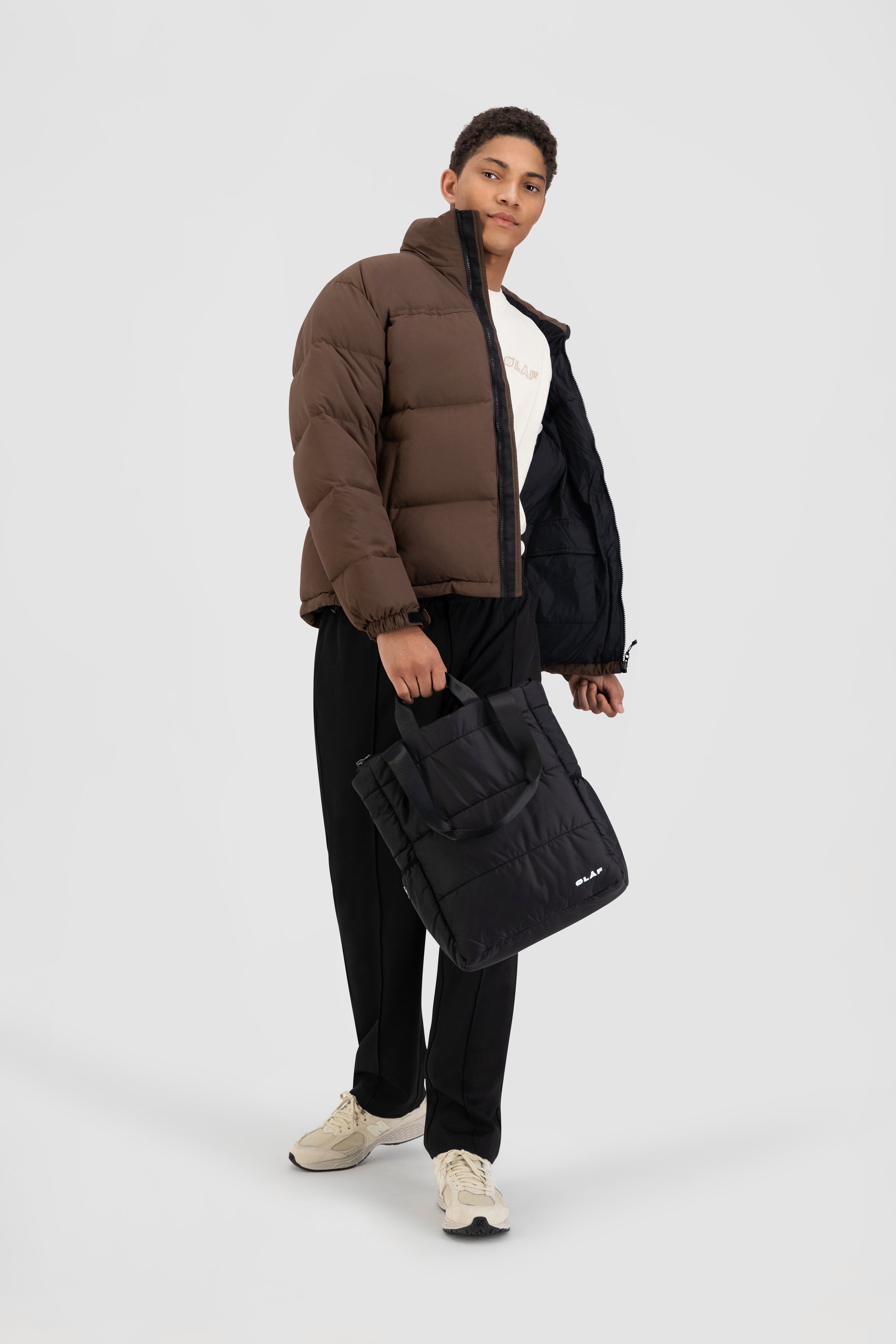 Puffer Jacket - Chocolate