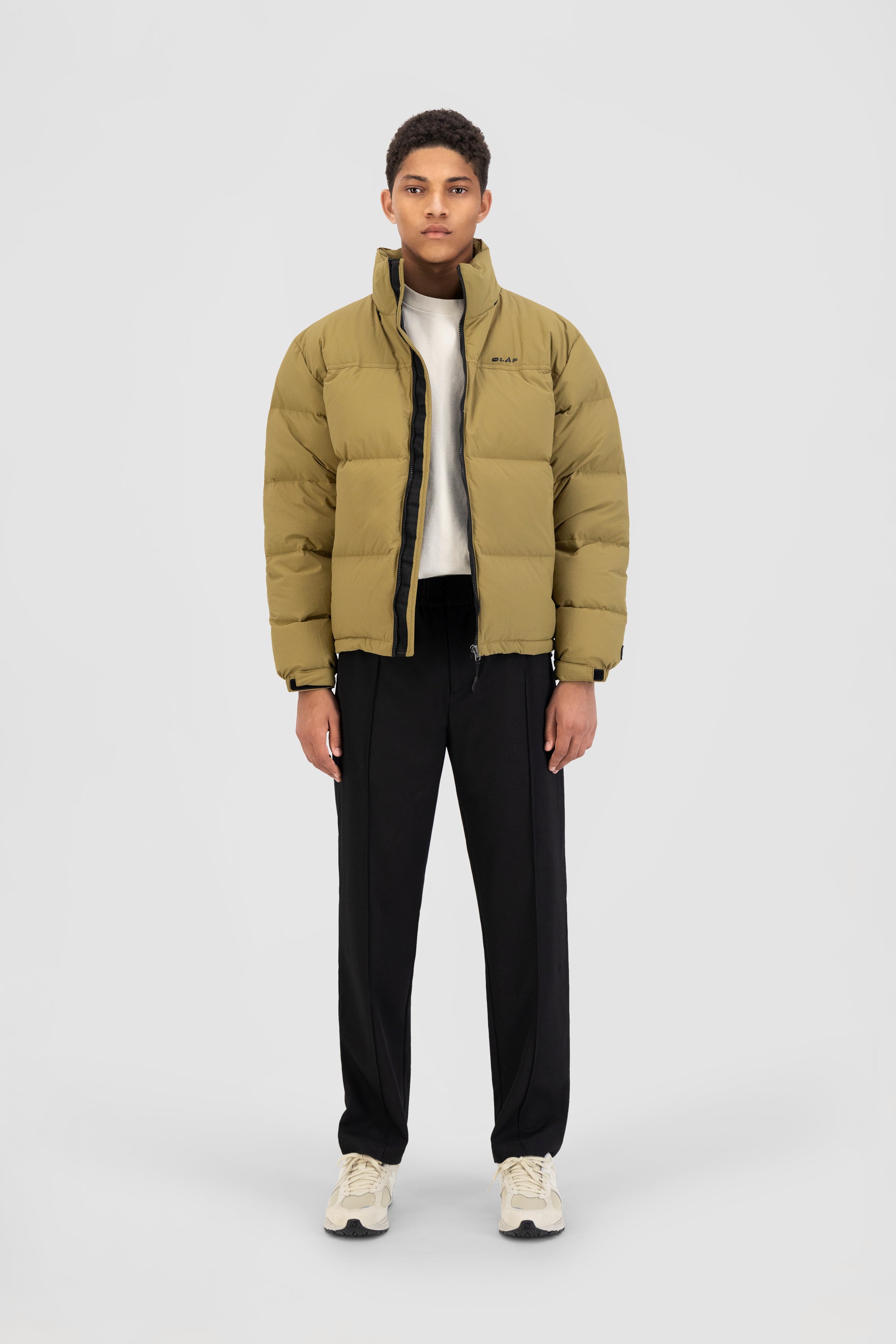 Puffer Jacket - Moss Green