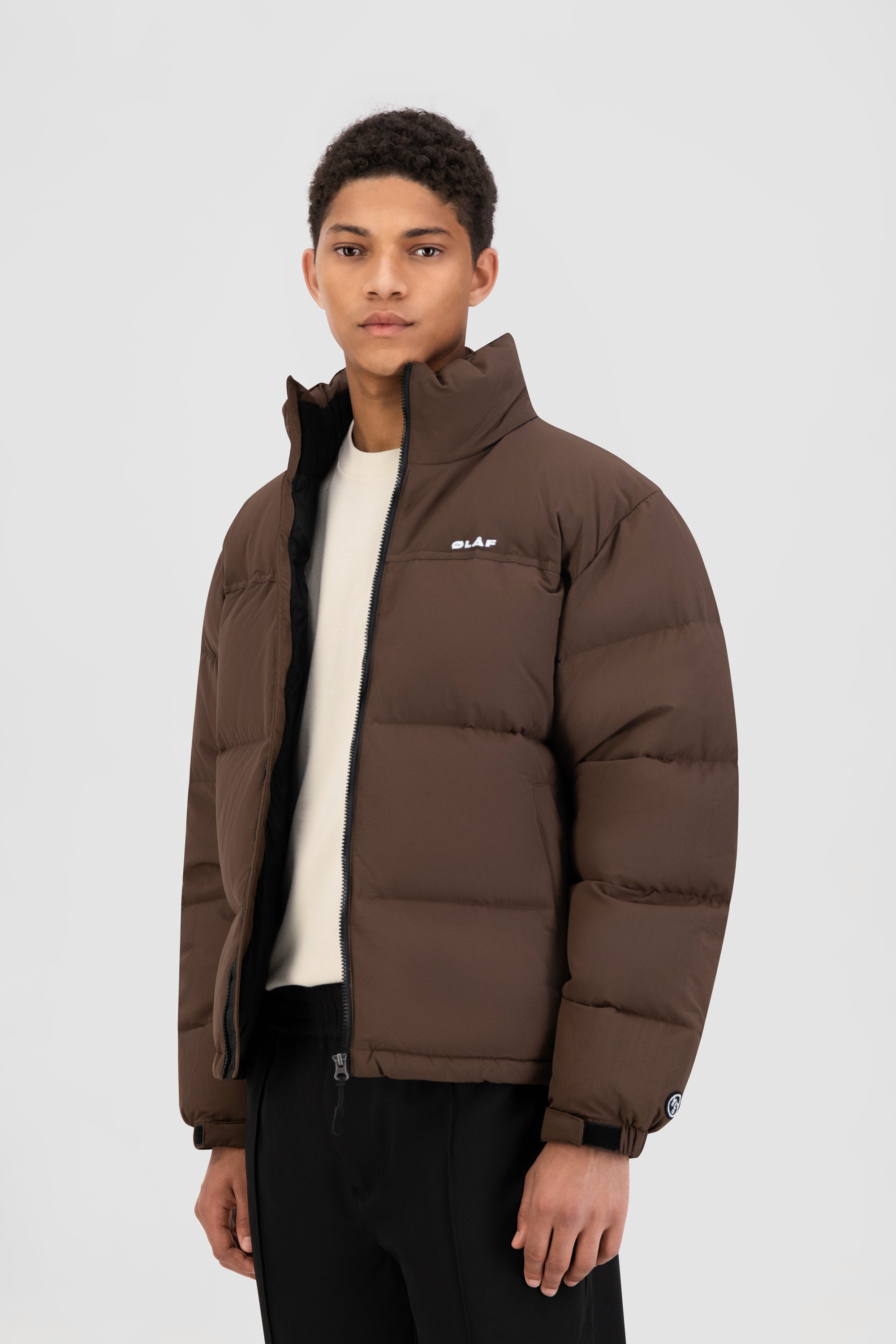 Puffer Jacket - Chocolate